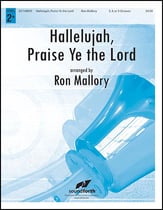 Hallelujah, Praise Ye the Lord Handbell sheet music cover